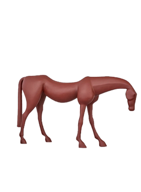 马样板间动物OTEIZA树脂现代