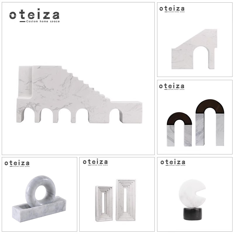 OTEIZA现代大理石客厅桌面装饰品