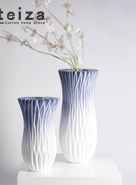 蓝色样板间树脂OTEIZA现代简约