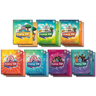 剑桥少儿英语教材Power Up starter/1/2/3/4/5/6级 原版进口powerup剑桥英语教材小学英语教材 YLE flyers考试英文官方备考书籍