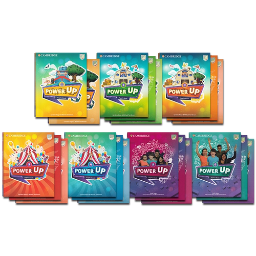 剑桥少儿英语教材Power Up starter/1/2/3/4/5/6级 原版进口powerup剑桥英语教材小学英语教材 YLE flyers考试英文官方备考书籍