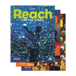 美国国家地理ngl reach higher幼儿版Reach for the Stars ABC级 原版进口 幼儿英语教材 带在线学习账号