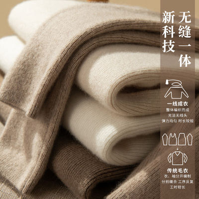 2025秋冬新款针织衫女半高领套头黑色打底衫女内搭修身羊毛衣上衣