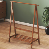 衣架落地立式 卧室挂衣架客厅室内多功能家用房间置物架晾衣服架子