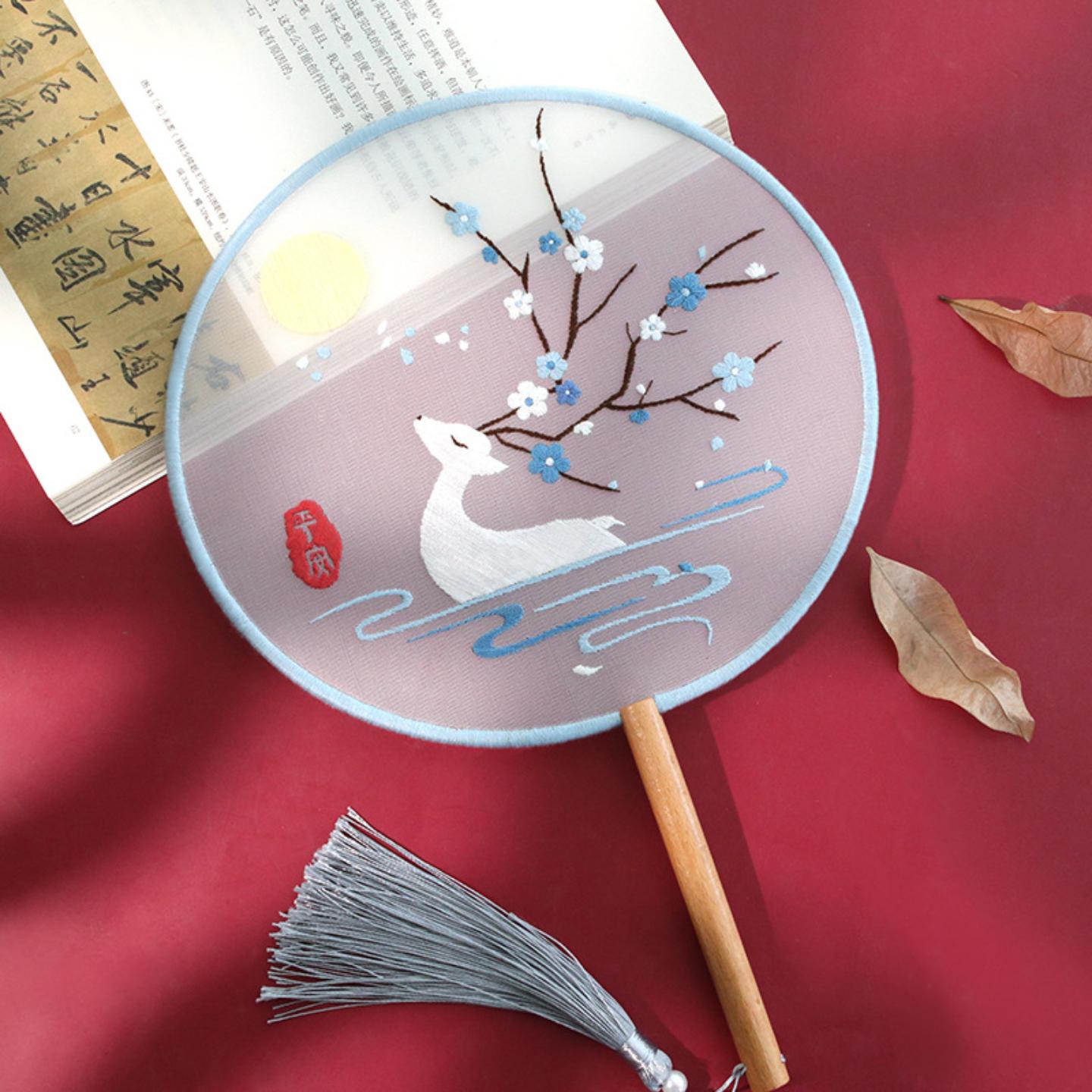 刺绣手工自绣diy制作夏季绣品
