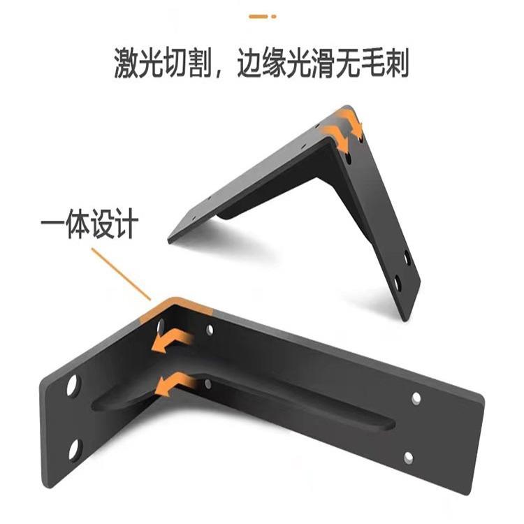 墙上角支撑佐致(收架铁承重厚重型直角固定加三洗手盆支架托架置
