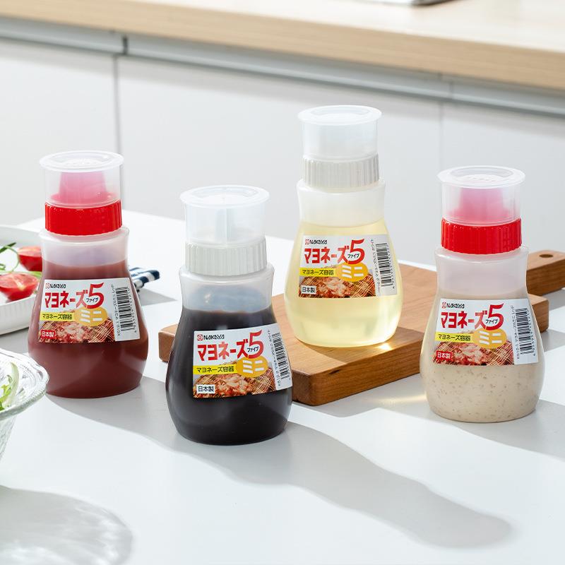沙日本进汁口挤酱瓶番茄酱拉挤压1512 134式挤壶家用油壶蜂蜜酱酱