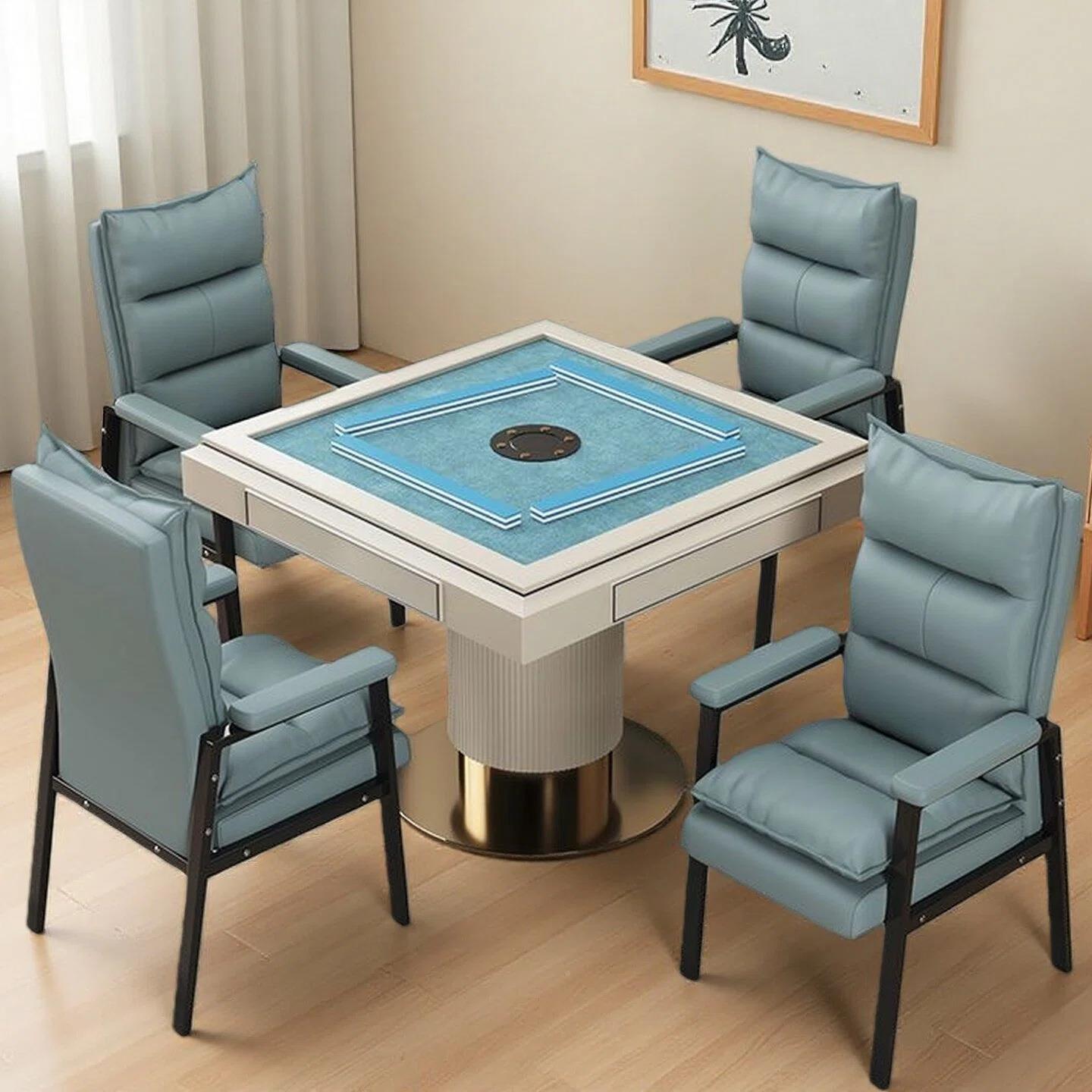 子棋牌室简约打麻将椅四7-9子靠背家用舒适久坐电脑椅麻机椅把将