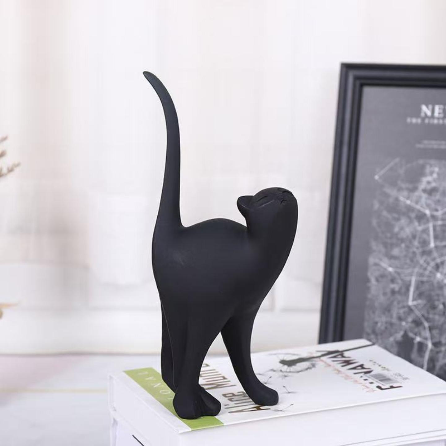 热款妖娆猫欧式工艺品装饰品酒柜