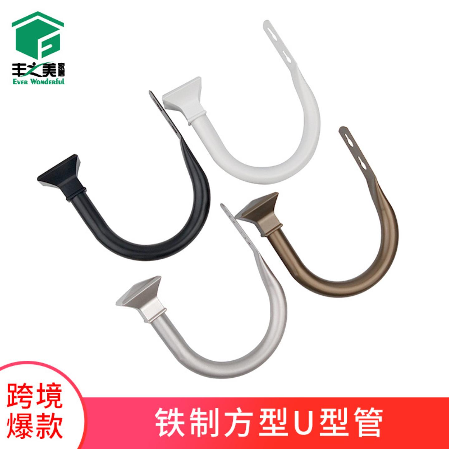 严选窗帘挂钩方型绑带钩配件