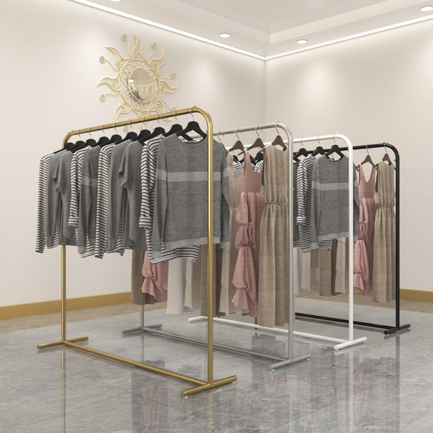 服装店服装展示架落地挂衣架家用