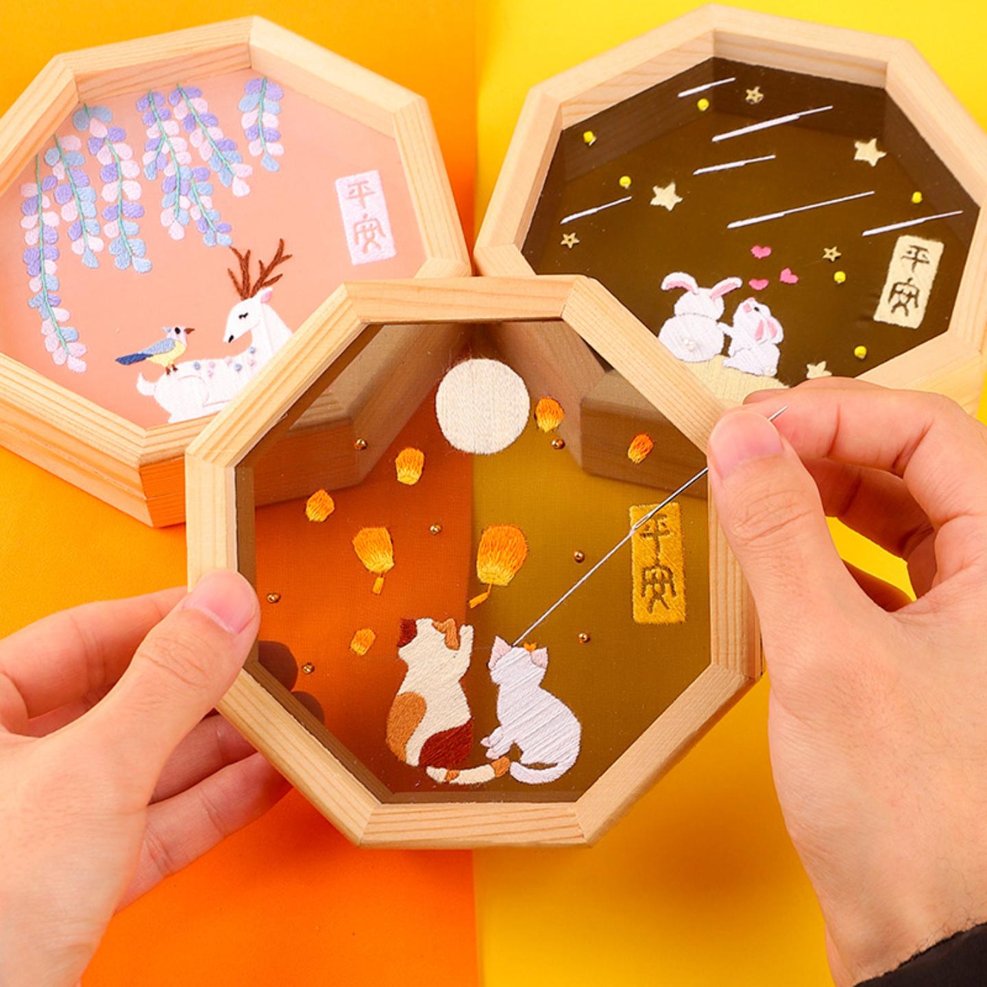 刺绣手工diy材料包自绣苏绣