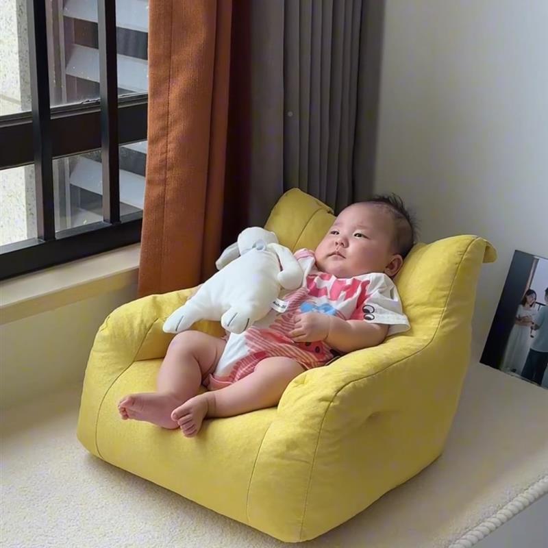 喂坐奶神器座椅龄哺乳枕小月发可沙可躺佐致(收靠背躺椅懒人小沙