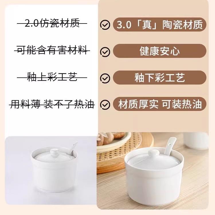 陶瓷料家厨房调专用调味子家调料TCDZ2410用盒商用庭辣椒油专用