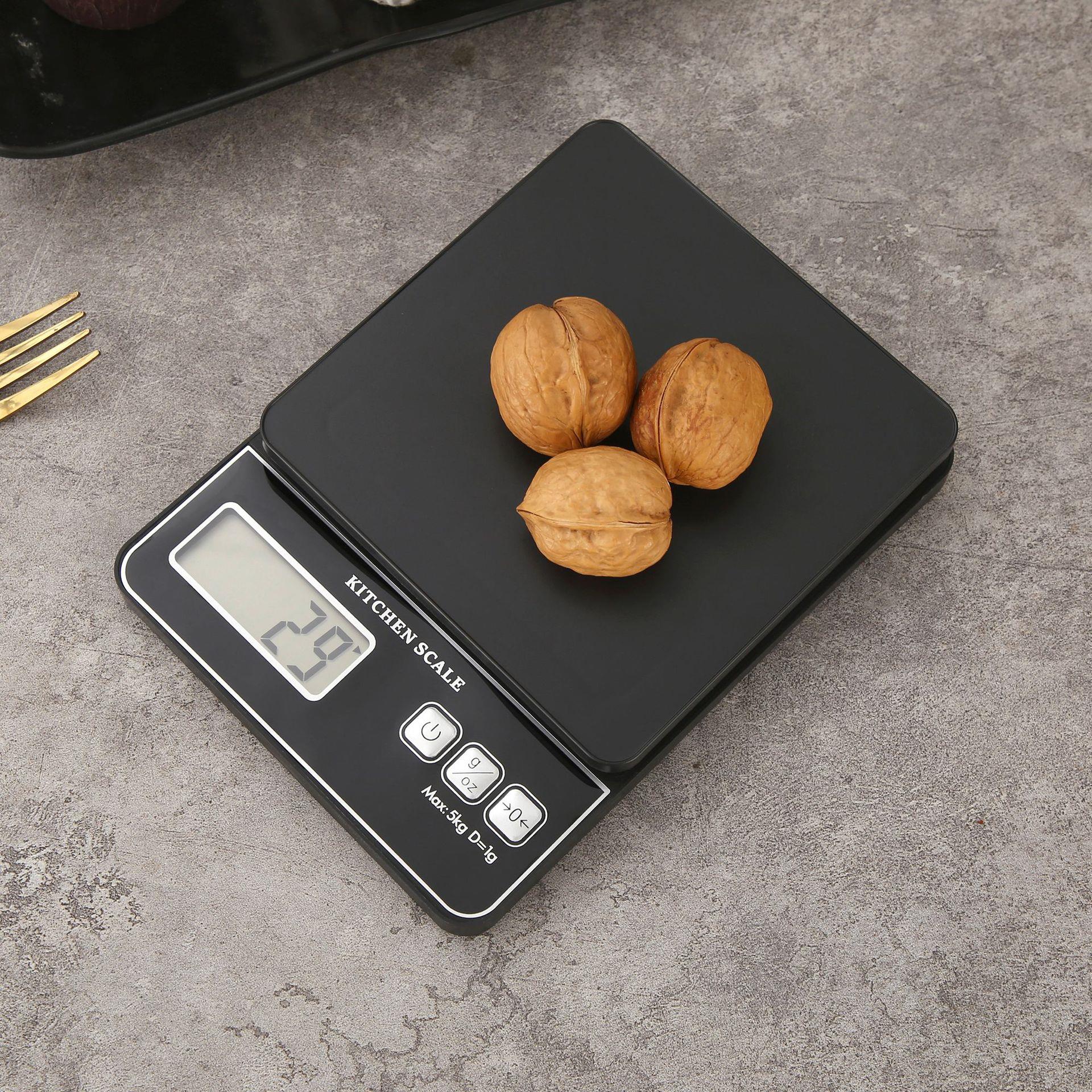 房电子精准称-厨重家用厨烘焙秤小型实用食材计量克秤房多功秤能