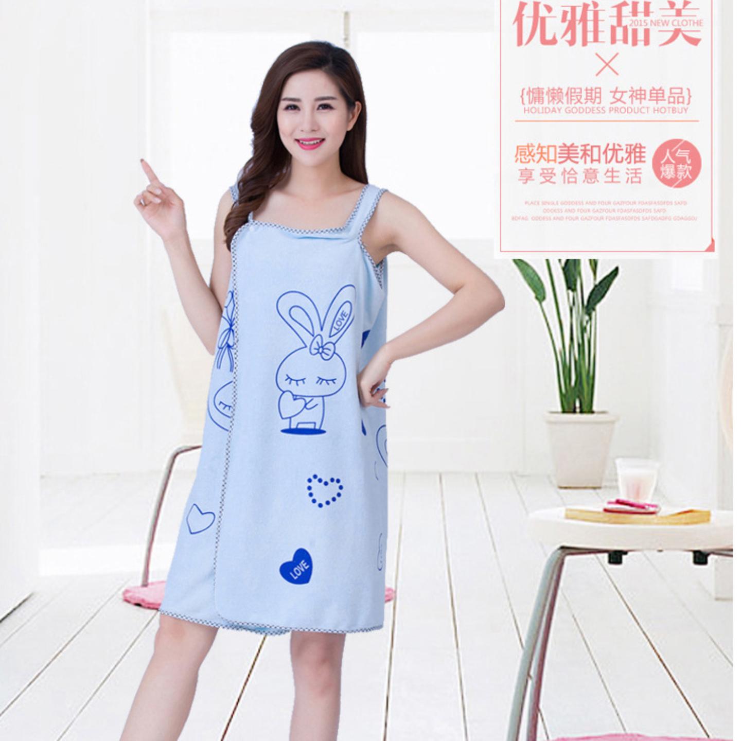 百变浴巾超细纤维可穿性感吊带