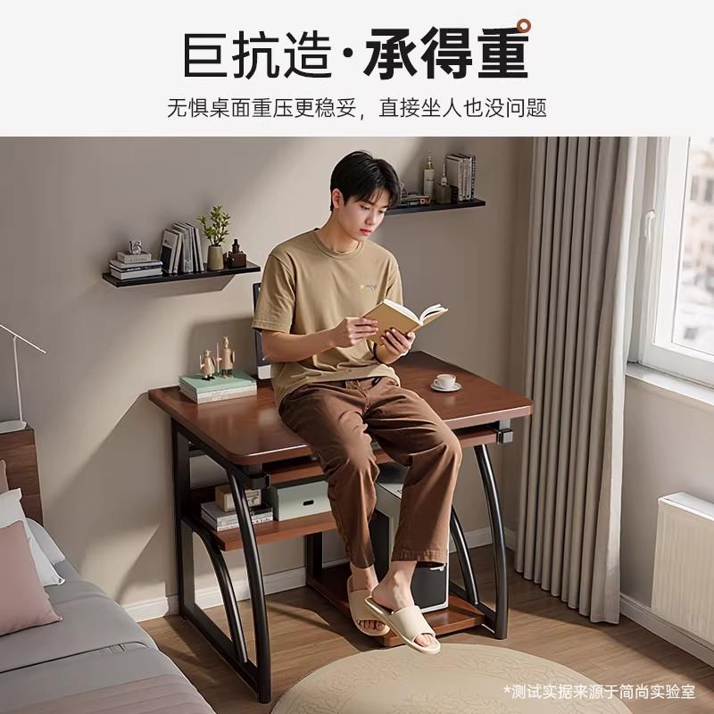 电脑桌卧佐致(收室台小型台式放主机家用单人电桌简竞易可出租屋