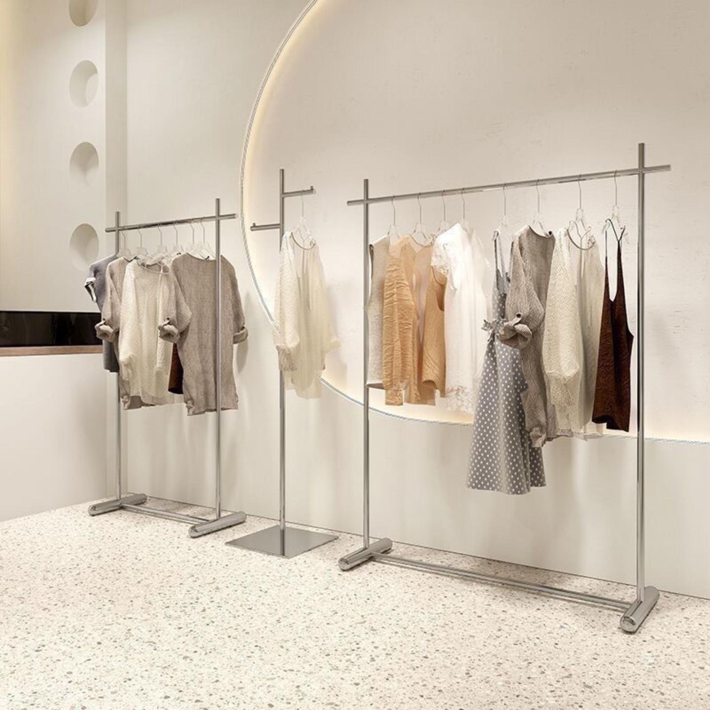 服装店展示架落地女装店衣服