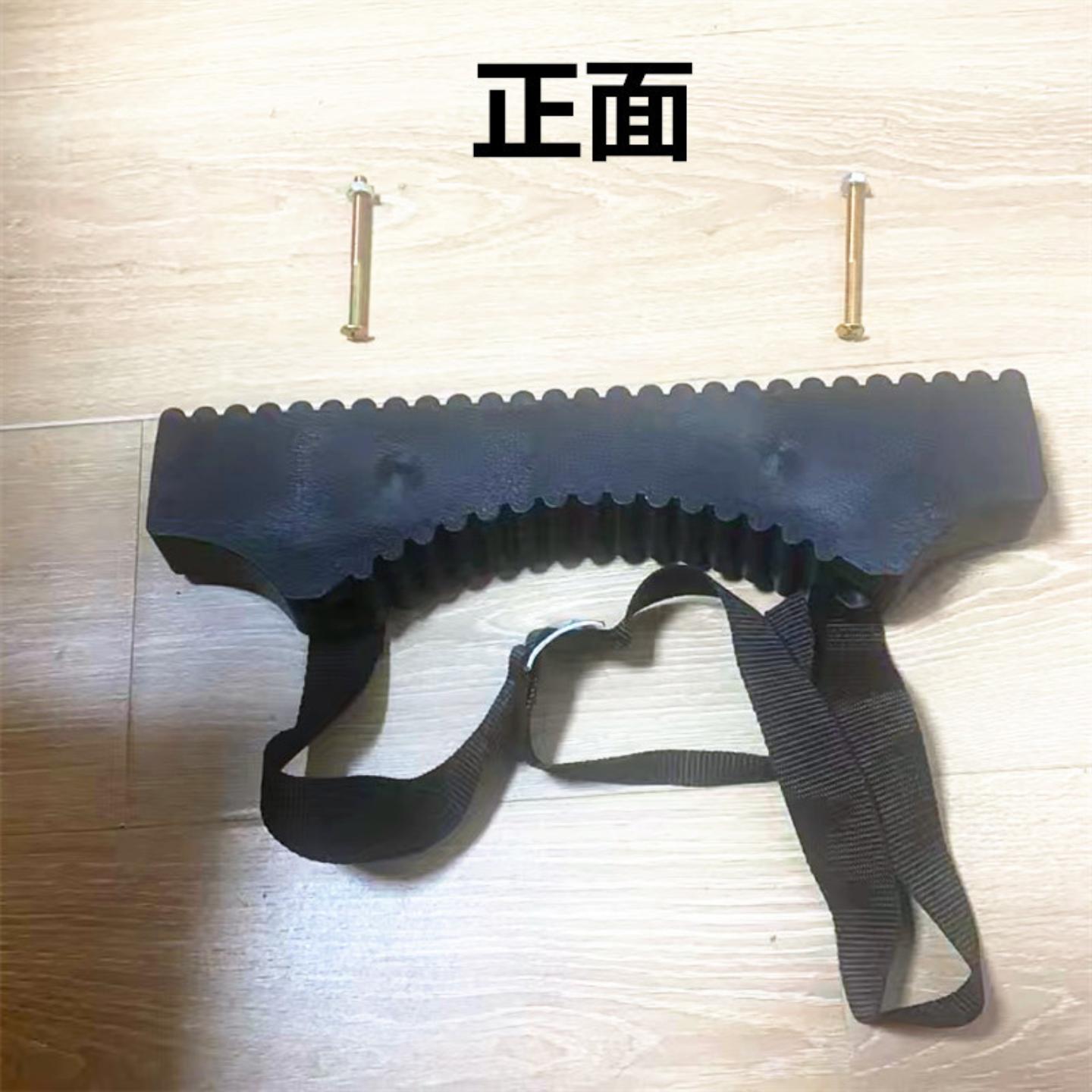 爬树上树带电线杆垫圈单面伸缩梯