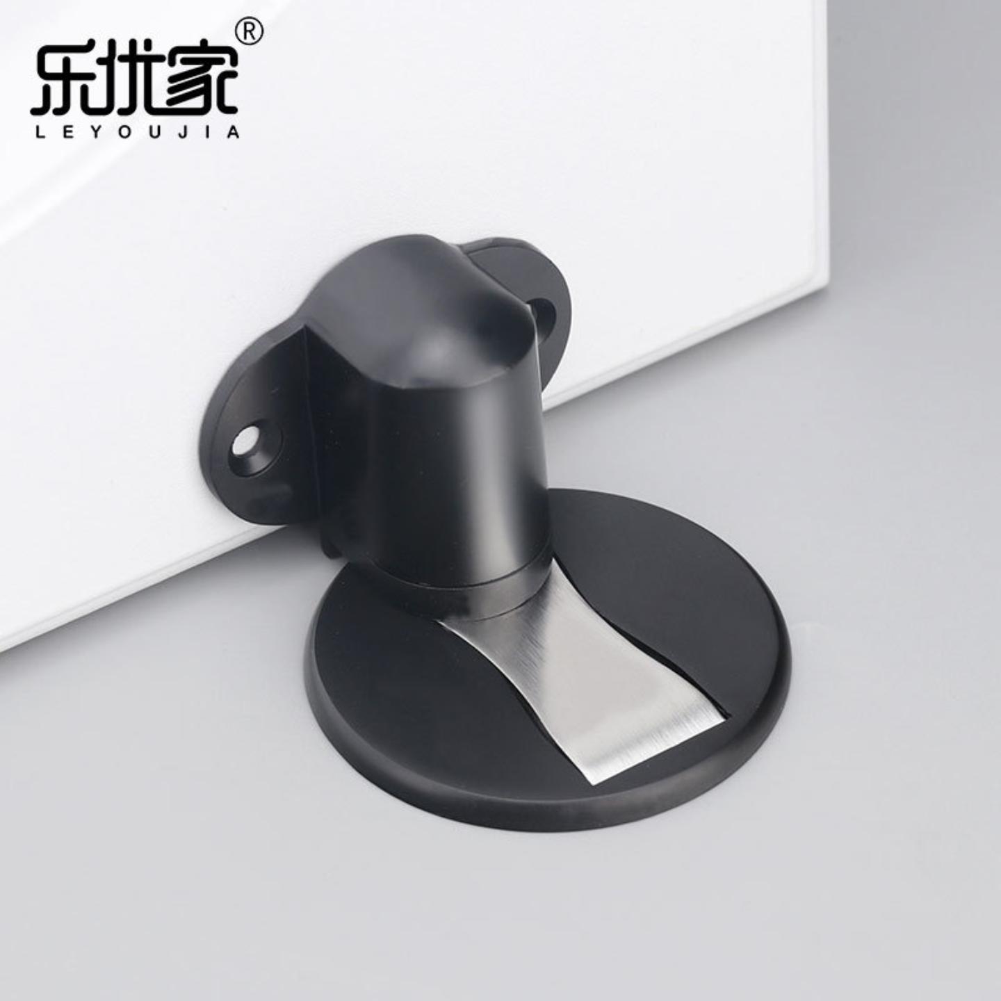 可调地吸免打孔卫生间防撞门挡