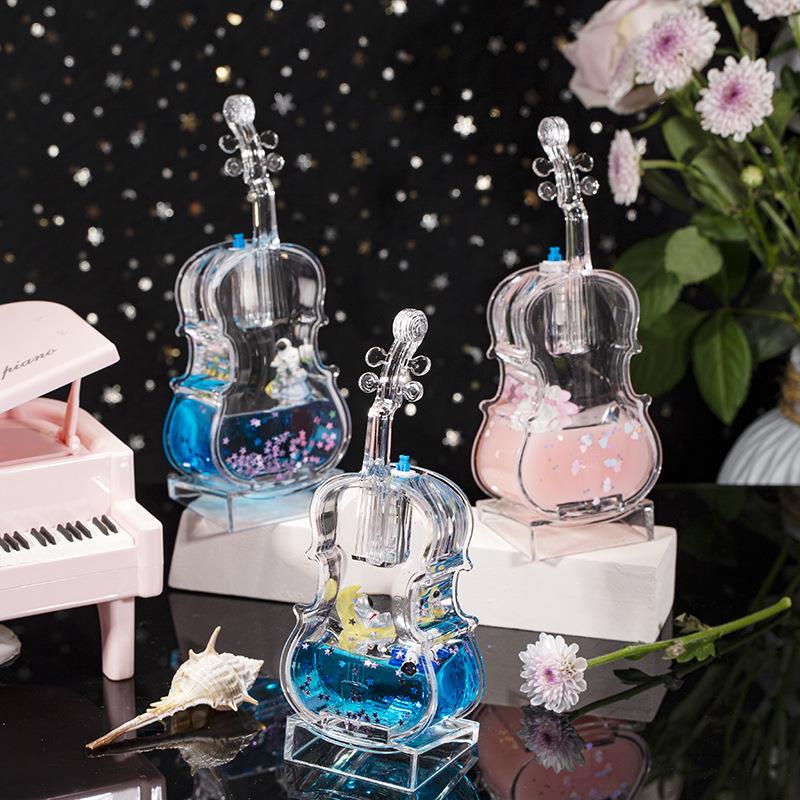 创意宇灯航带提琴入油员油滴卡通漂浮儿童流沙玩1443具桌面小装饰
