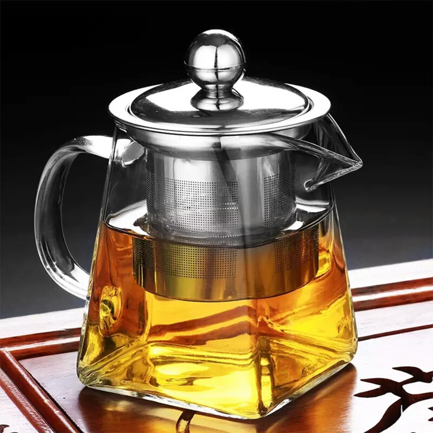 高硼硅玻璃功夫茶具不锈钢过滤