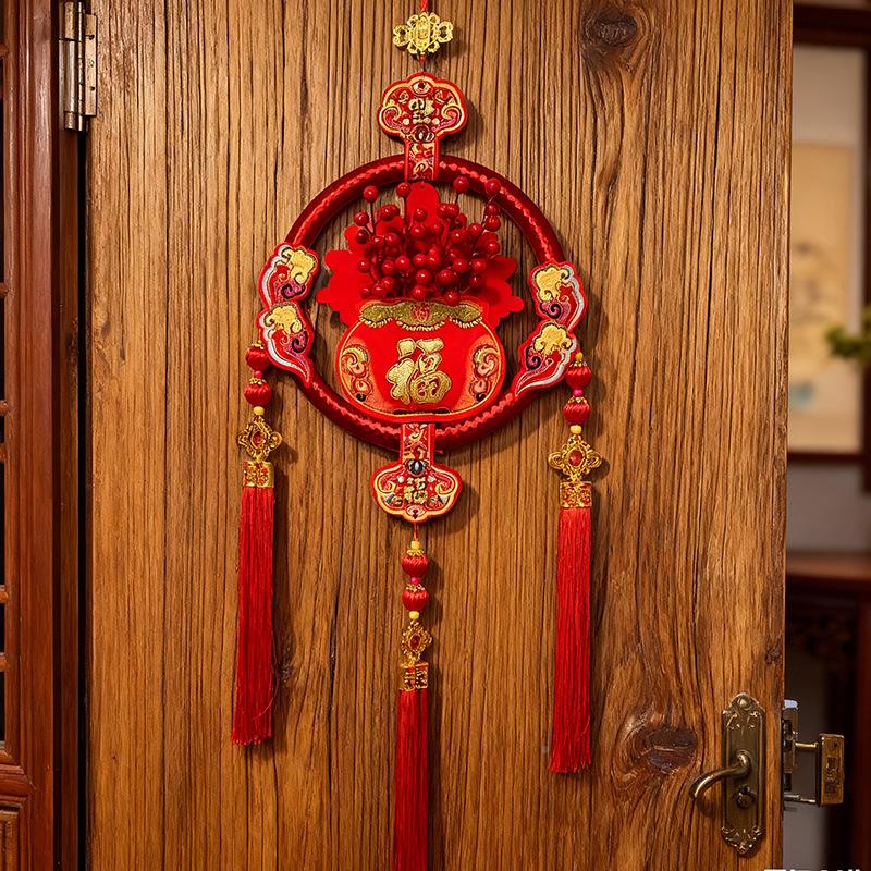 内代代有福新年爆款室佐致(收字灯笼挂件乔迁新年装饰庆福喜 中