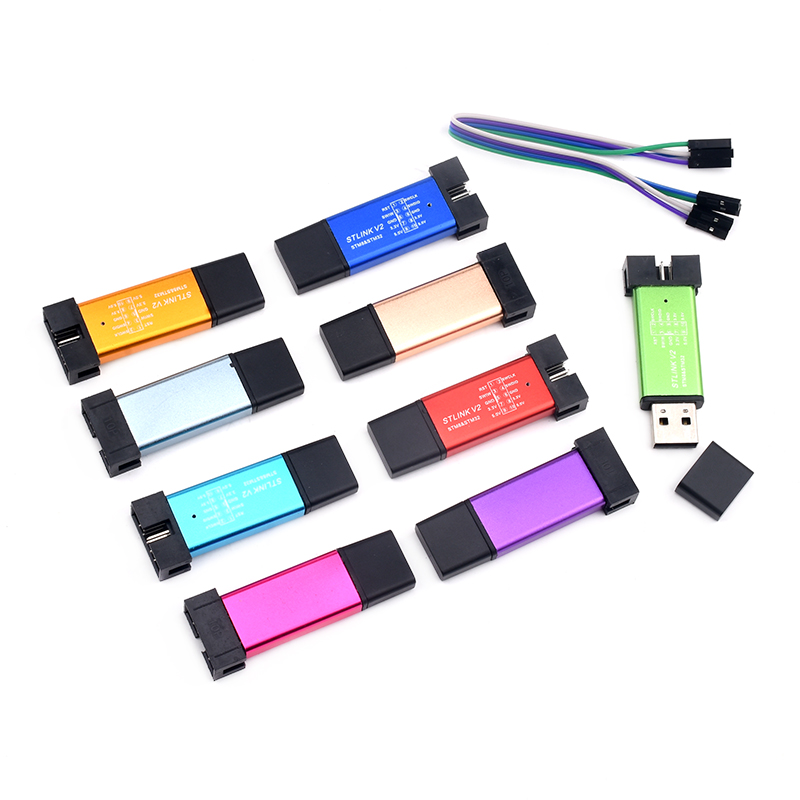ST-LINK V2下载器 STM8/STM32仿真器编程器stlink 线烧录器调试器