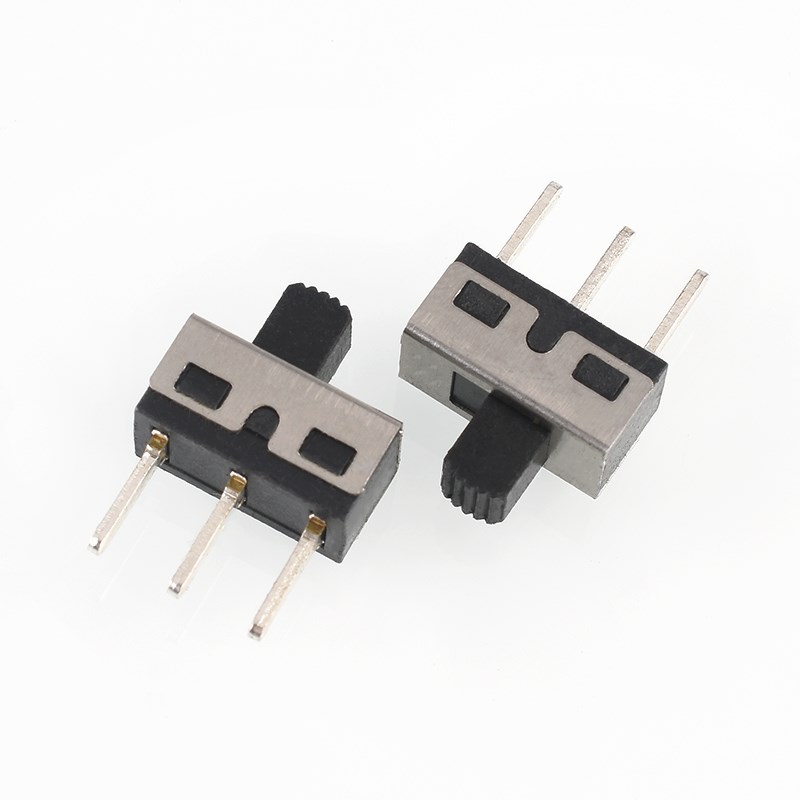 SS12D10 G5拨动开关 2档3脚横柄式拨动开关小型电源开关 2只