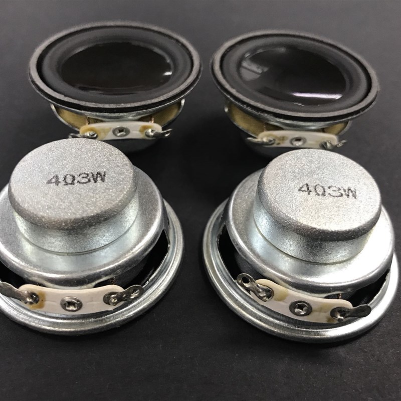 直径40mm优质扬声器 迷你功放小喇叭小型音箱配件4R 3W喇叭3瓦4欧