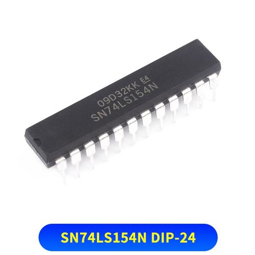 CD74HC154EN/SN74LS154N直插窄体/宽体74HC154解码芯片IC DIP-24