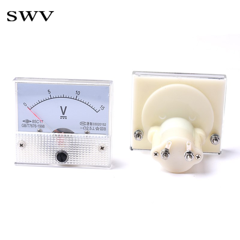 直流指针式电压表头85C1型 5V 10V 20V 30V 50V 100V 模拟机械型