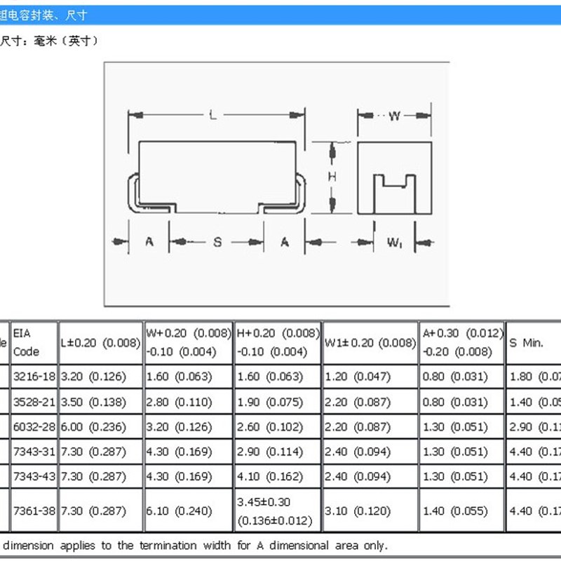 B型 16V22UF 226C 贴片钽电容 1210 3528 胆电容 黄色 极性电容