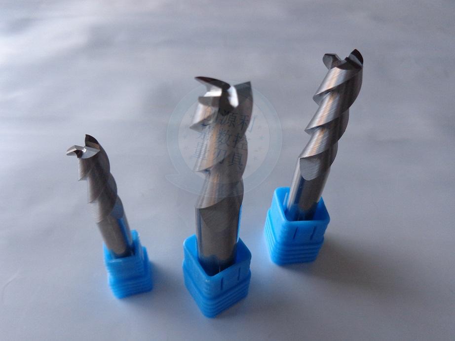 SUDE铝铣刀50度铝用铣刀 铝合金立铣刀3刃合金铣刀2-12mm铝刀