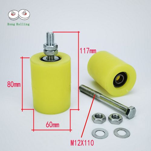 m1012塑料滚轮尼龙夹轮塑料靠轮带轴承平移门托带轮轴承尼龙轮子