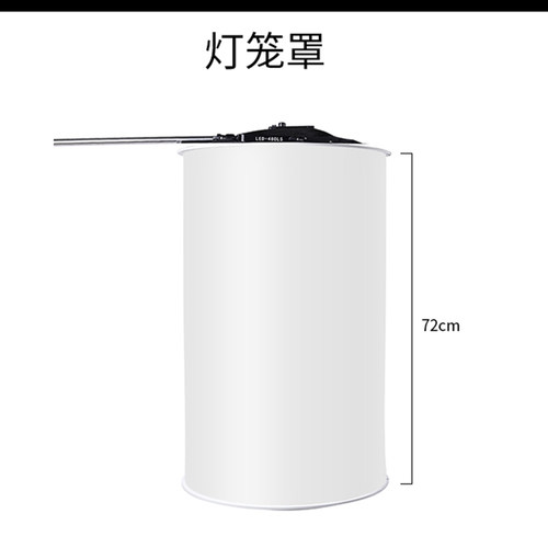 GVM小滑轨单反三脚架柔光箱监视器灯笼罩平板摄影灯RGB环形补光灯