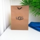鞋 牛皮纸袋 服包装 袋子 现货 专柜正品 送礼包装 UGG手提袋衣服袋