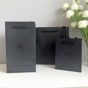 植村秀礼品袋手提袋包装袋口红袋粉底液袋子 专柜正品 情人节礼物