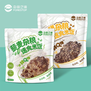 【U先试用】森林之巅速食杂粮饭两种口味共400g