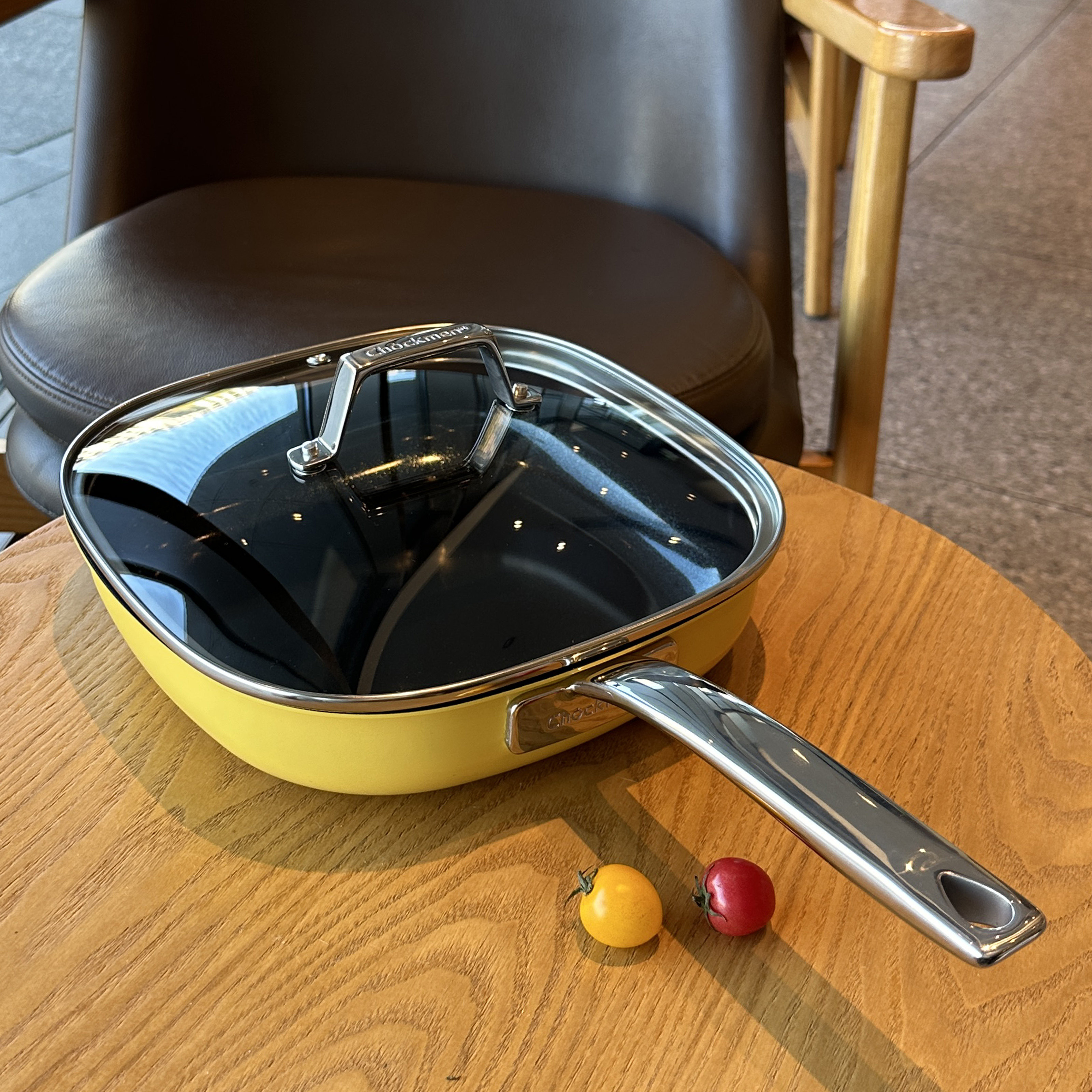 卓德铭24.5cm不粘煎锅方形平底锅家用厨房烹饪锅具带盖,厨房/烹饪用具,煎锅/平底锅,淘宝优惠券,粉丝福利购,淘宝优惠卷