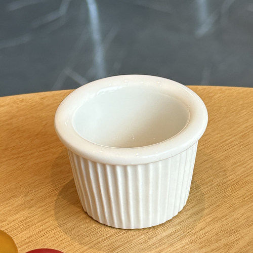 TUXTON乳白厚实陶瓷芥末碗