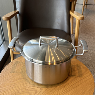 304不锈钢五层夹铜汤锅加厚一体汤煲铜芯微压煮面燃气电磁炉通用