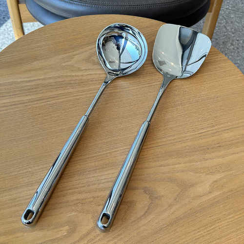 家用天花板一体防烫加厚炒菜铲