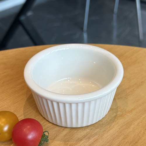 TUXTON乳白厚实陶瓷芥末碗