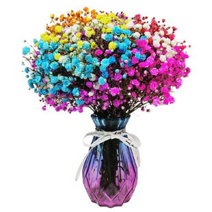 满天星干花花束客厅摆设装饰摆件批发天然风鲜真花瓶礼物diy材料