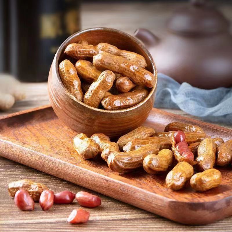 章鸭子大包装花生卤水花生即食