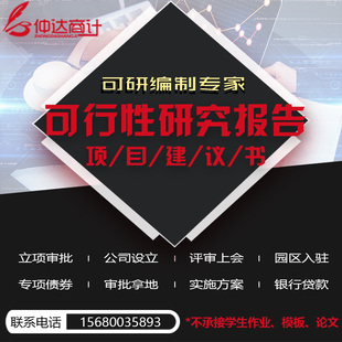 撰写融资商业计划书路演ppt项目建议可行性研究资金申请报告代做