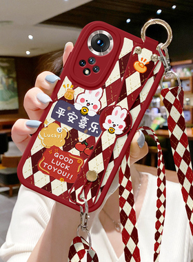 适用华为Nova13手机壳14新款nova12防摔nove9带挂绳11软硅胶nova10平安喜乐7SE斜挎背带8女保护套5腕带pro可6