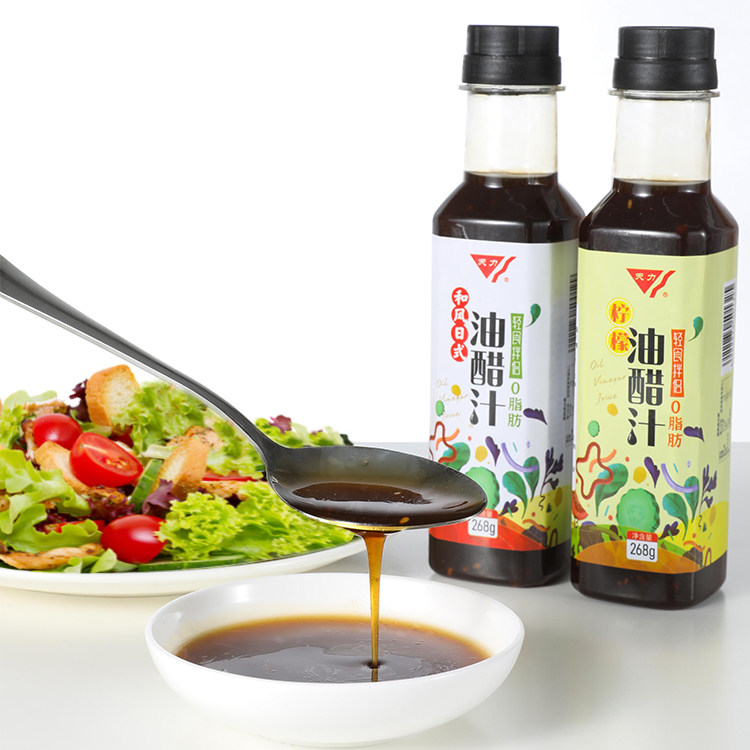 天力油醋汁268g/瓶和风日式柠檬