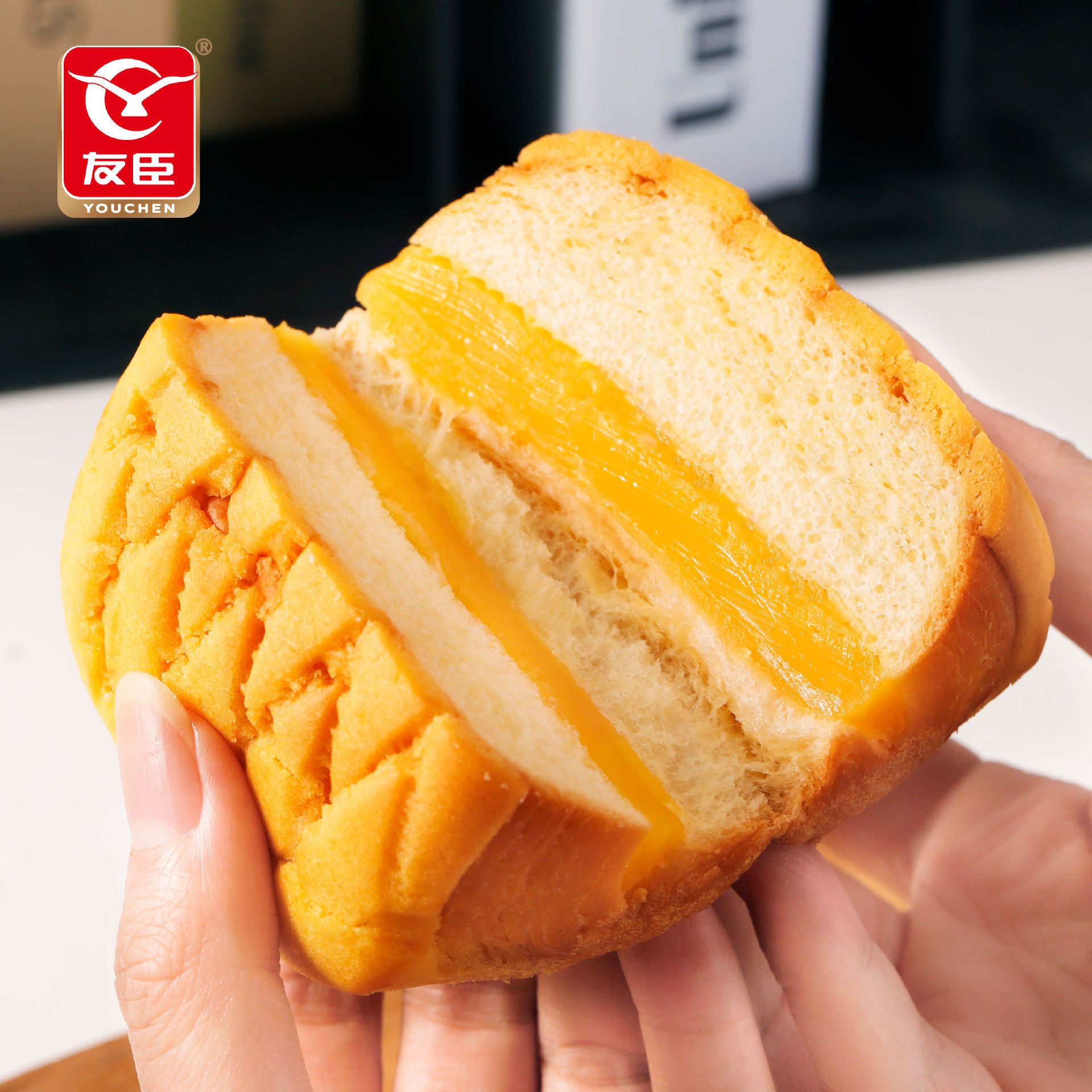 友臣480g菠萝面包营养懒人早餐充饥夜宵代餐面包食品